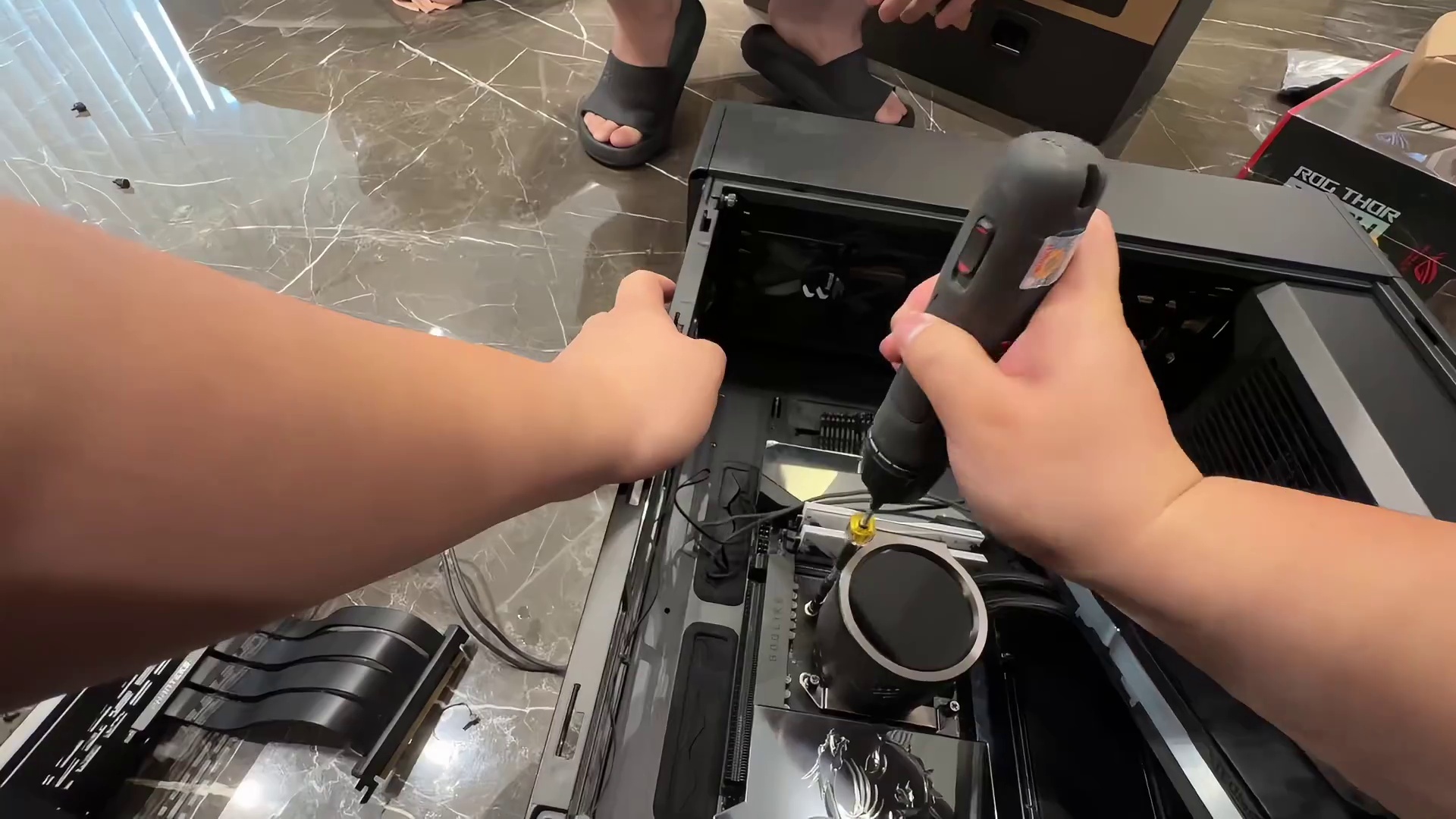 理线最认真的一集？帮宁波富哥装台顶配PA602！ 结尾有配置单#电脑 #装机 #长沙 #diy电脑 