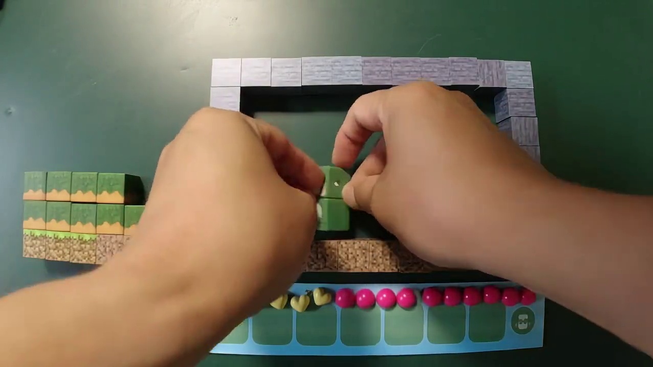 迷你世界方块动画，小绿虫子的故事 #迷你世界 #方块动画 #游戏内容风向标