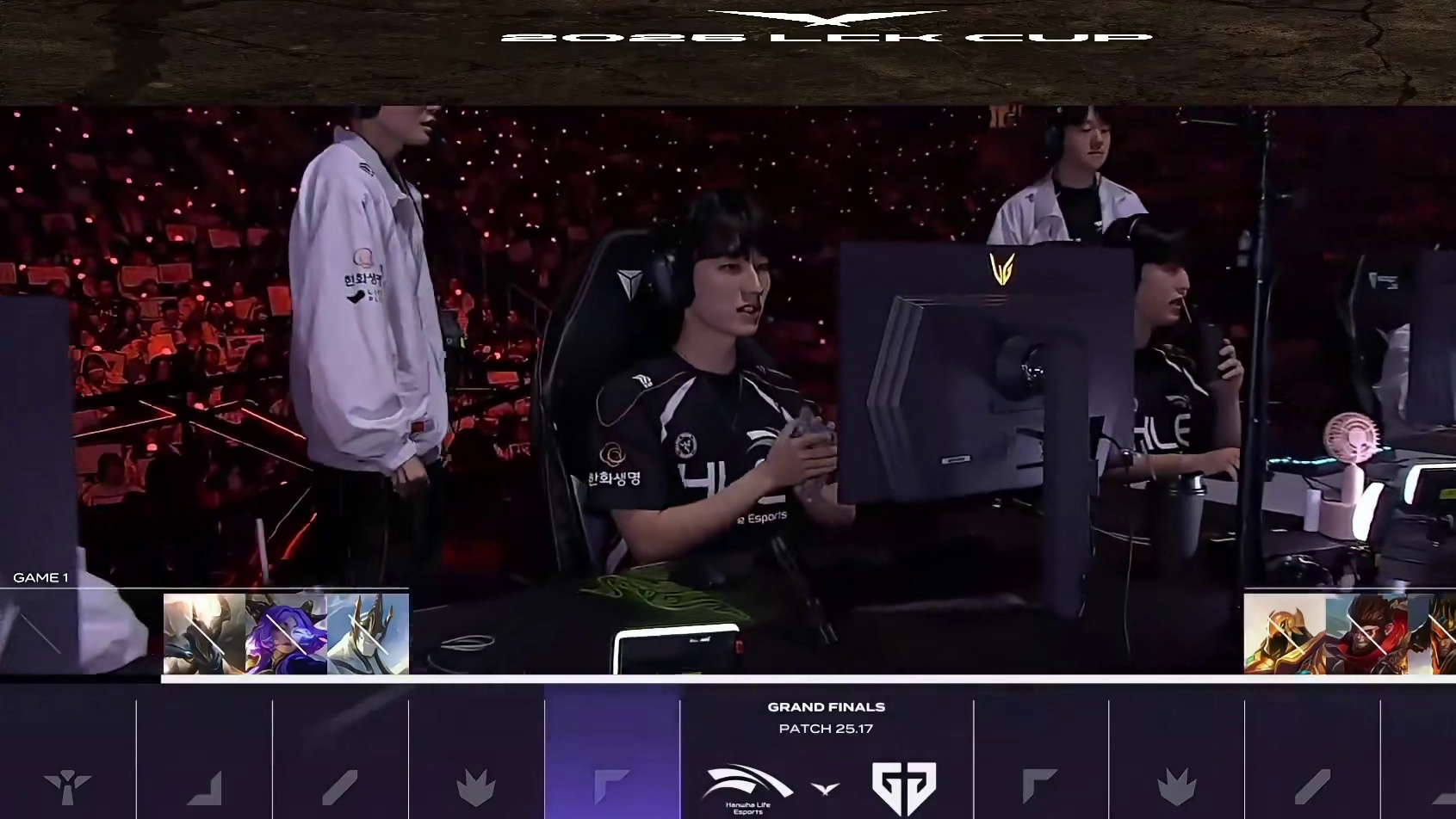 HLE vs GEN第一局BP