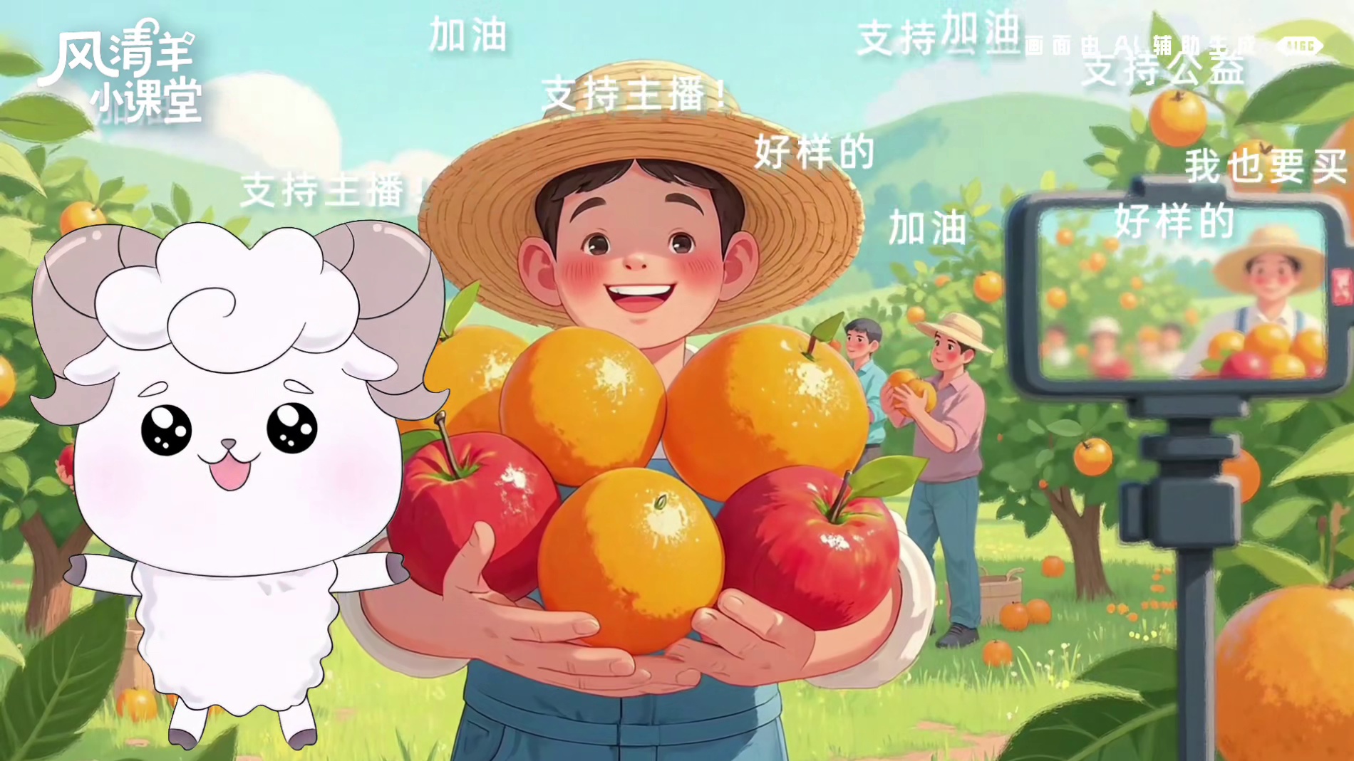 风清羊·主播第一课