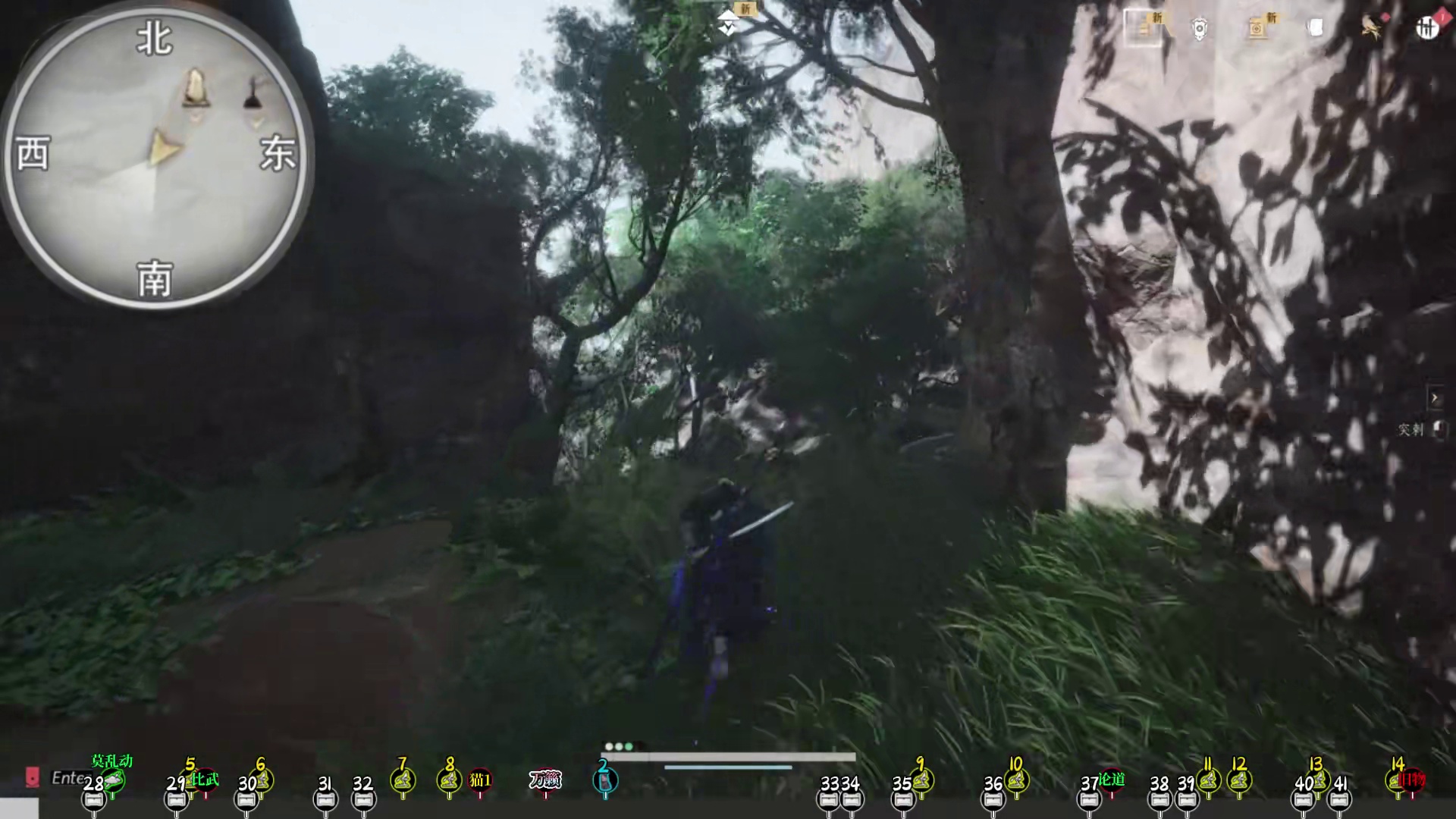 [燕云十六声]绝嶂岭2-宝箱(28-41)-不见山100%全收集-嘴对嘴,心贴心的保姆级探索探索领跑