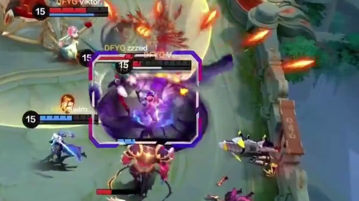 电光石火间YBG的Lanaya连斩三人，YBG成功扳回一分 #决胜巅峰全球电竞 #决胜巅峰 #决胜巅