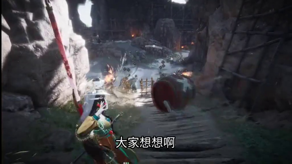 这地方一个炸药桶炸十个，刷材料快了 #燕云十六声 #燕云十六声不见山版本