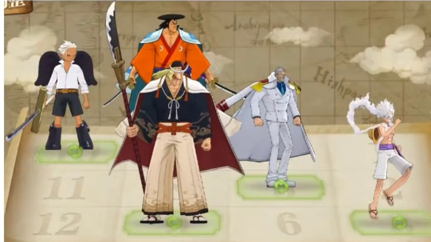 燃烧意志：尼卡路飞版本，主流阵容参考 #航海王燃烧意志
#燃烧意志暑期创作者活动