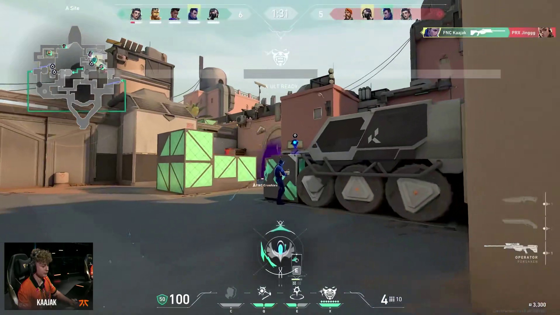 无畏契约巴黎全球冠军赛 淘汰赛 | 第四日 高光回顾 
无畏契约巴黎全球冠军赛淘汰赛第四日的比赛已经