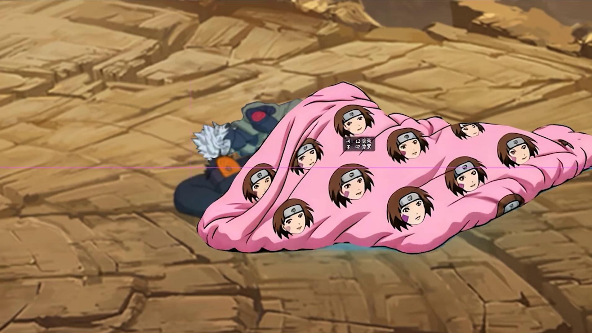 对面：困了回家睡去，别在这儿恶心人 #火影忍者 #火影忍者手游  #五影会谈带土 #五影会谈宇智波斑