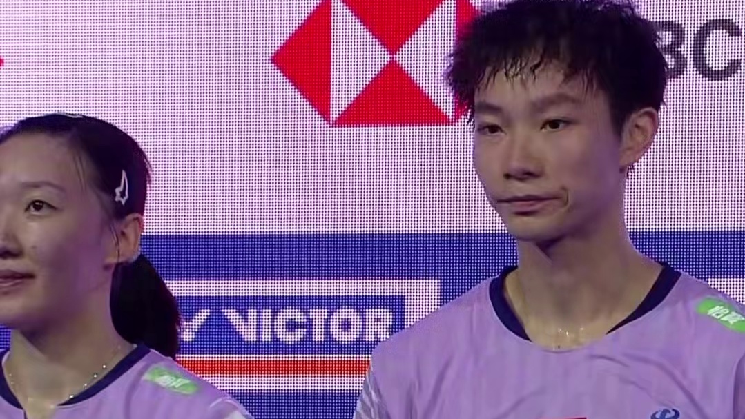 恭喜蒋振邦、魏雅欣荣获混双亚军！