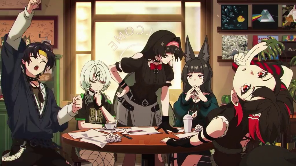 好消息！我们绝区零也有自己的乐队了~ 老米能不能把这几个皮肤都实装一下,真的很好看啊!!!!!#绝区