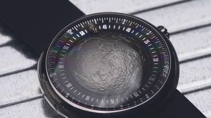 足迹铭刻星辰征途，腕间珍藏宇宙荣光#玺佳月球表 #CIGA #人类登月时