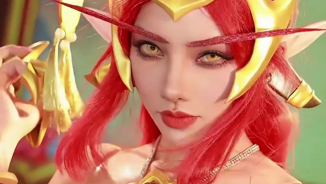 女皇阿莱克丝塔萨空降直播间 周年庆限定直播还有更多福利惊喜，快快点击进入吧~
#炉石折扣日 #202