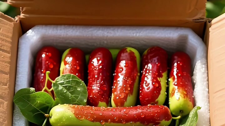 枣子届的“贵族”来自宁夏的灵武长枣，你
吃过吗？它是长在沙漠边缘，又名“马牙枣”其果脆甜又多汁，汁水