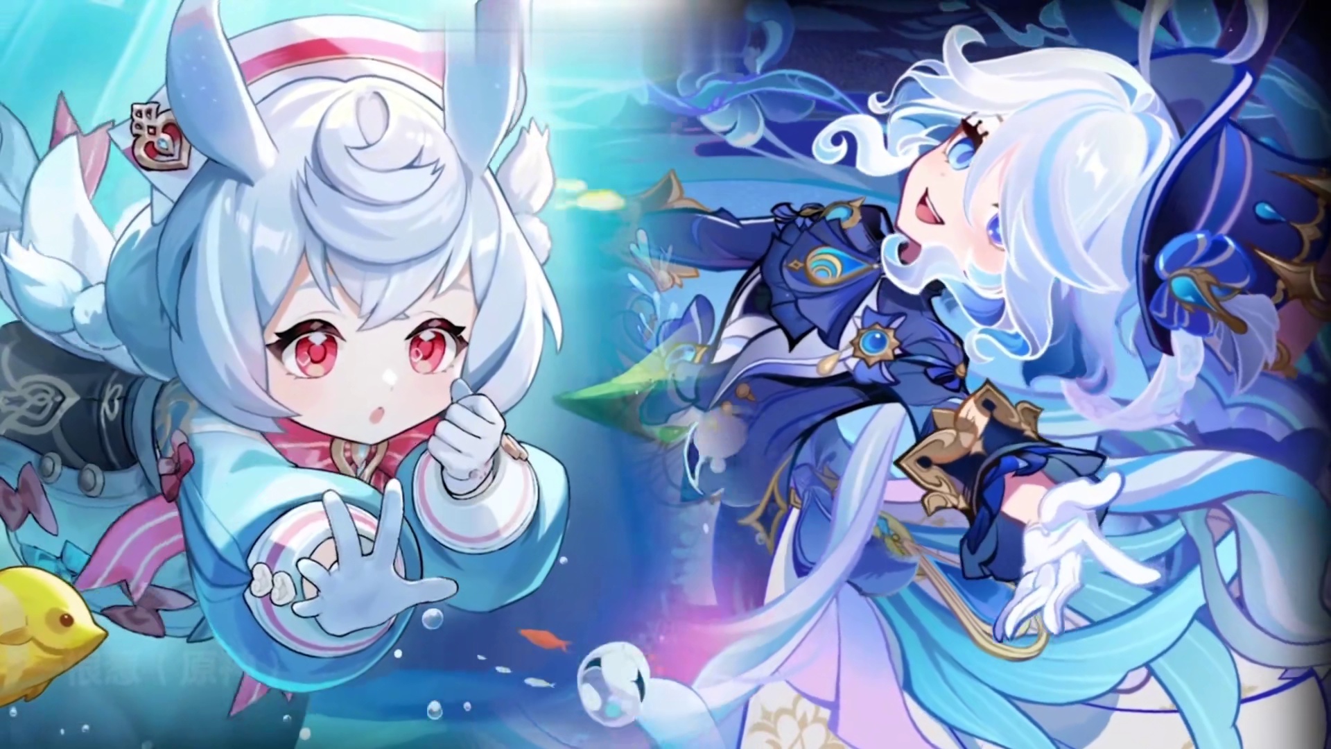 芙宁娜与希格雯的爱恨情仇（CV） #原神空月之歌#游戏角色同好会#抽象意识流 #我推的芙宁娜 #原神