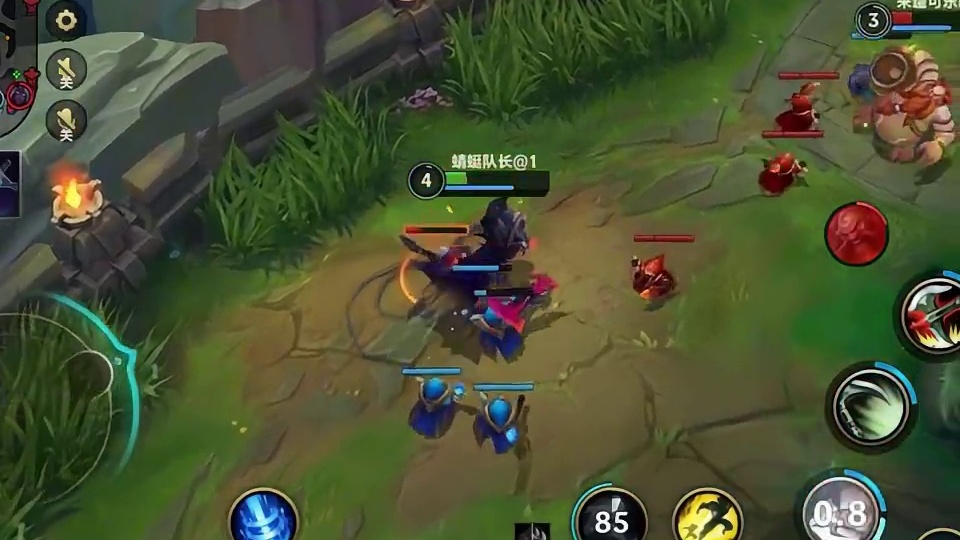 技能的光效，是绽放在黑夜的烟花