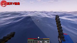 當我的世界被海洋淹沒!!!「海上集裝箱100天」 #我的世界#夏天y#天門團隊#游戲內(nèi)容風向標#游戲