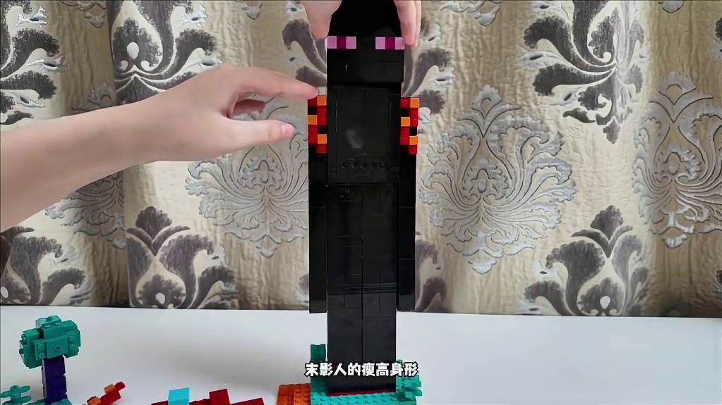 当游戏里的生物来到现实... #乐高积木#乐高我的世界#乐高玩乐世界