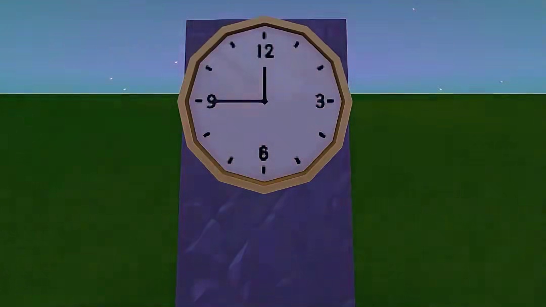 时钟原来真的能动！ #迷你可爱生物激励计划 #迷你世界