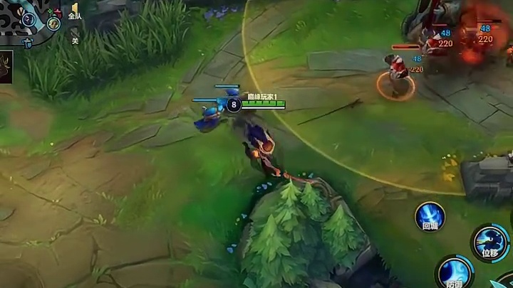 我要抓狂，还好对面中单来了