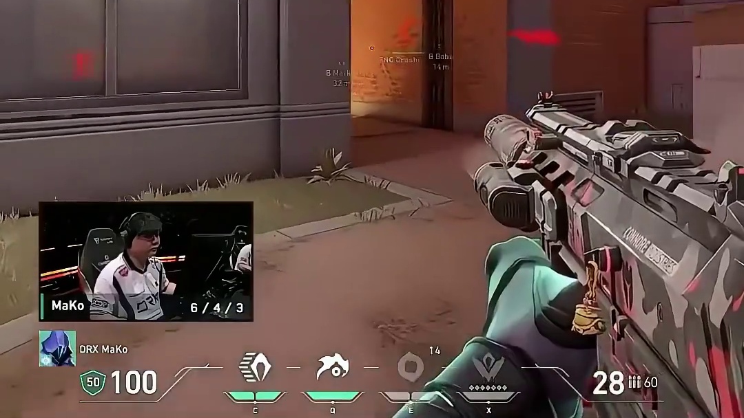 Alfajer状态回归
精准索敌连收四人
#FNC败决对阵DRX  #巴黎全球冠军赛总决赛