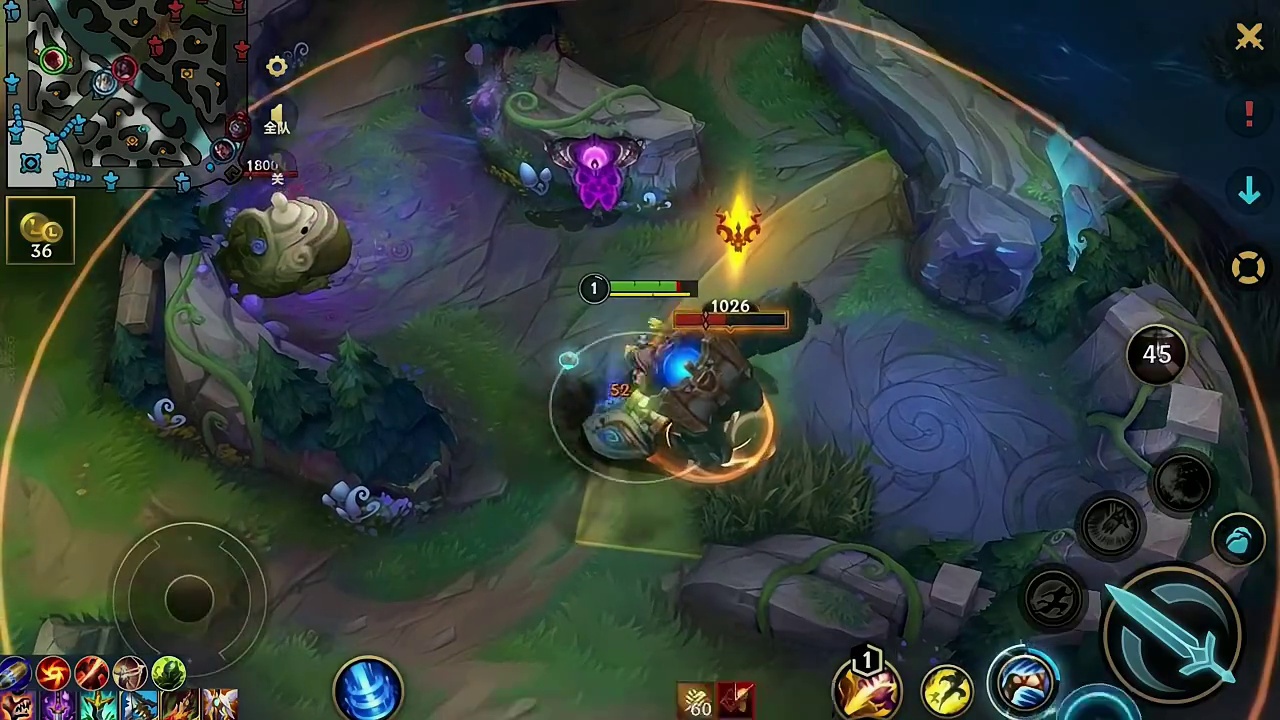 压制，从第一波兵线开始