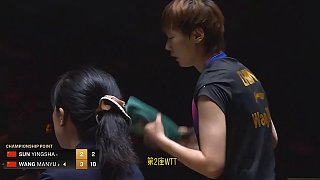 WTT大滿貫第2冠！王曼昱4-2孫穎莎，加冕中國大滿貫女單冠軍