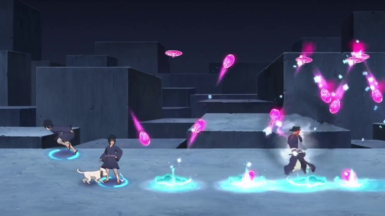 打了会，发现带土在天上飞。 #火影 #火影忍者幻神