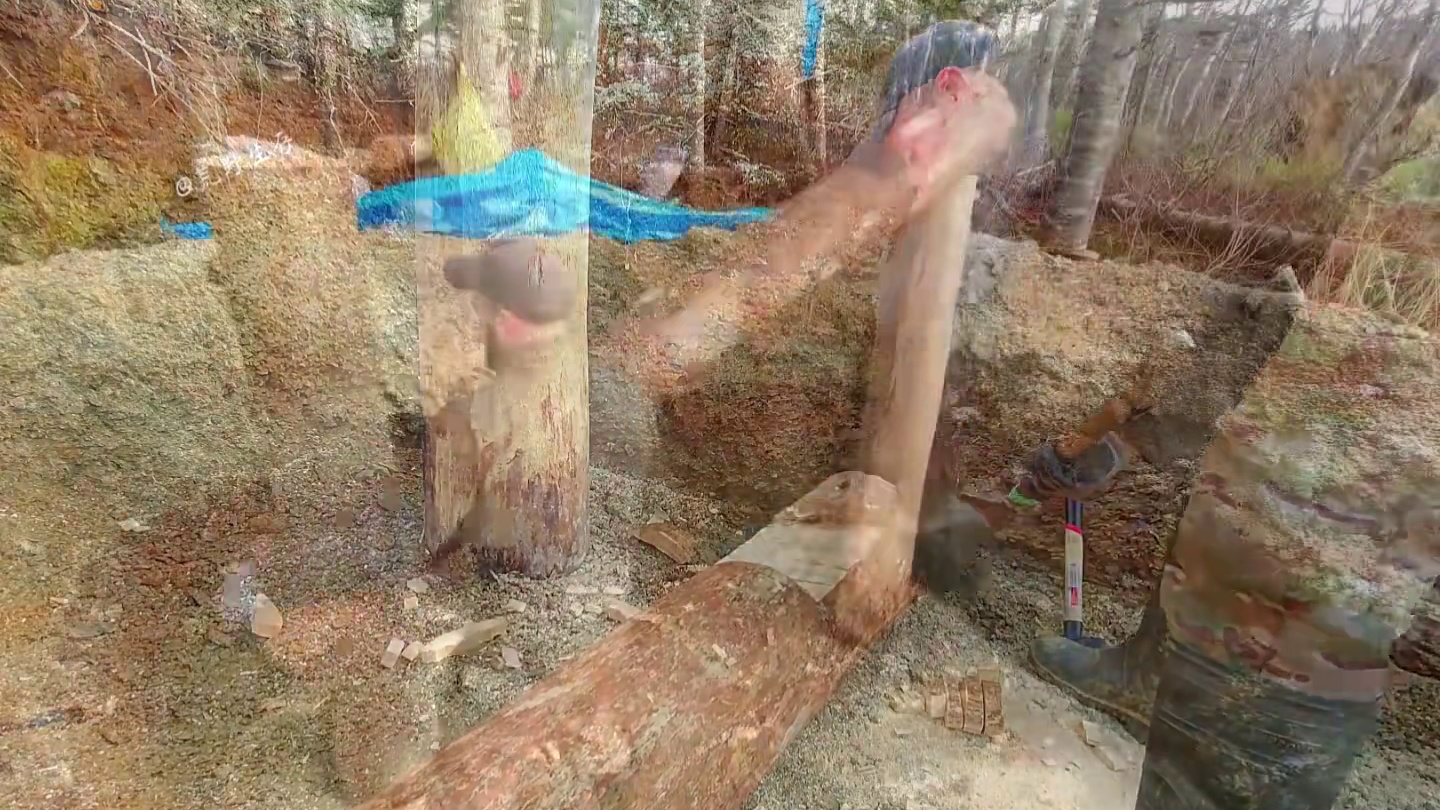 男人为了躲避战乱，竟然在西伯利亚打造一座地下庇护所！ #野外建造 #解压助眠 #荒野建造