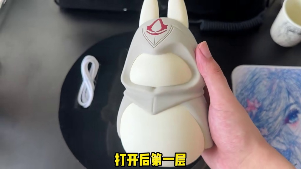 深蓝互动中秋礼盒开箱，金兔子拍拍灯太爱了！祝各位司辰中秋快乐