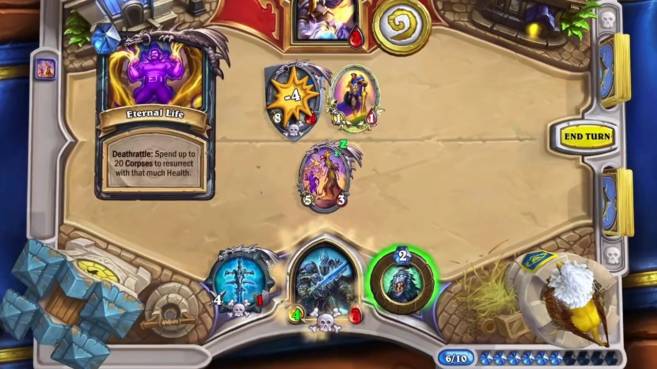 英雄复活？可以配合送葬者吗？#炉石传说盒子 #网易大神 #炉石传说