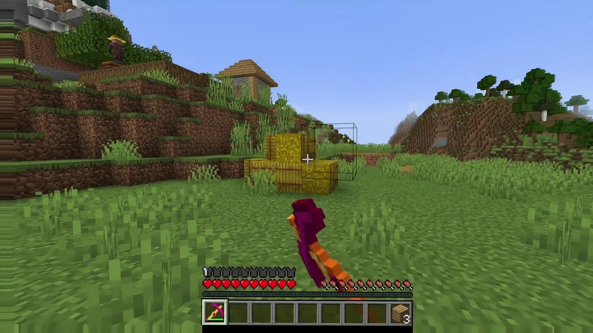 在MC里拥有超级镐子！可以挖掘岩浆？如何生存？！ #我的世界  #MC  #无搭子不MC  #游戏内