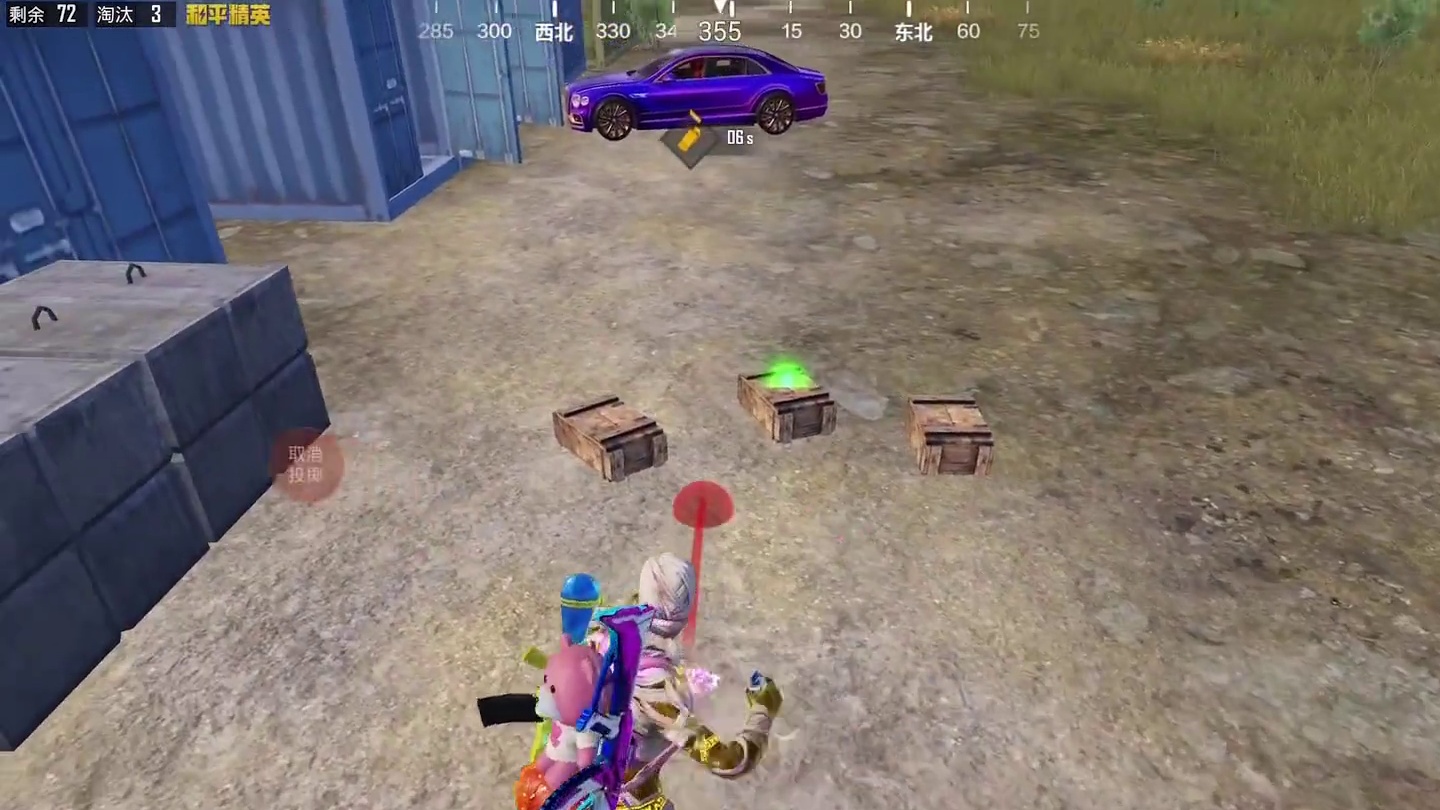 这洋柿子什么时候过来的，我居然没发现！ #和平精英 #和平精英创乐激战