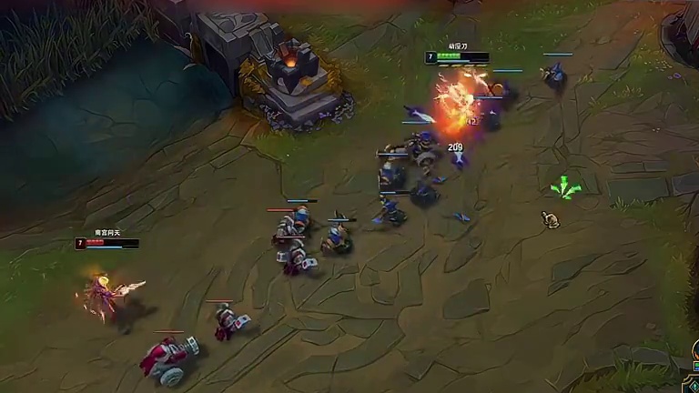 天崩开局！刀妹对线男刀#白菜ovo #三桂园区 #刀妹 #最强王者#lol