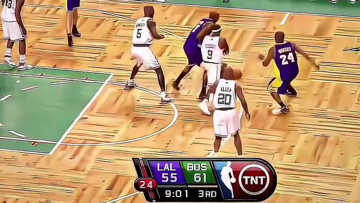 敢当场这样对科比的不多，拉简.保罗算是一个