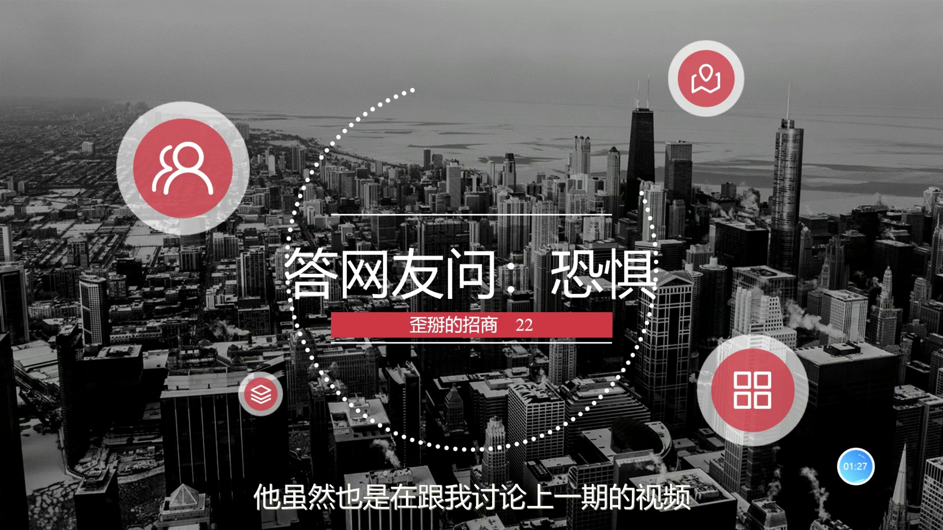 【歪掰的招商】22 答网友问：恐惧