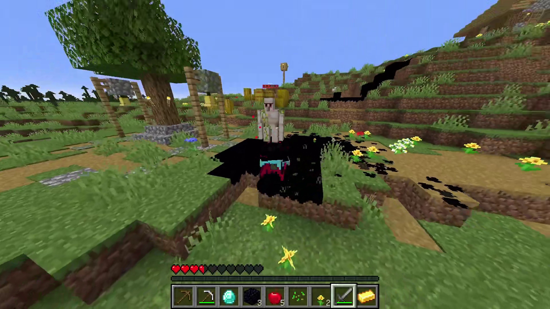 当你在MC里变成了一滩水！该如何生存？！ #我的世界  #游戏  #MC  #游戏内容风向标  #M