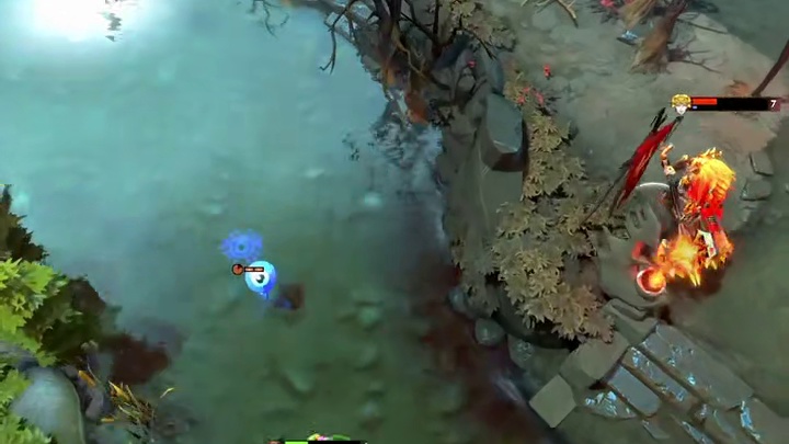 中单大锤能打小鱼人吗#DOTA2#DOTA