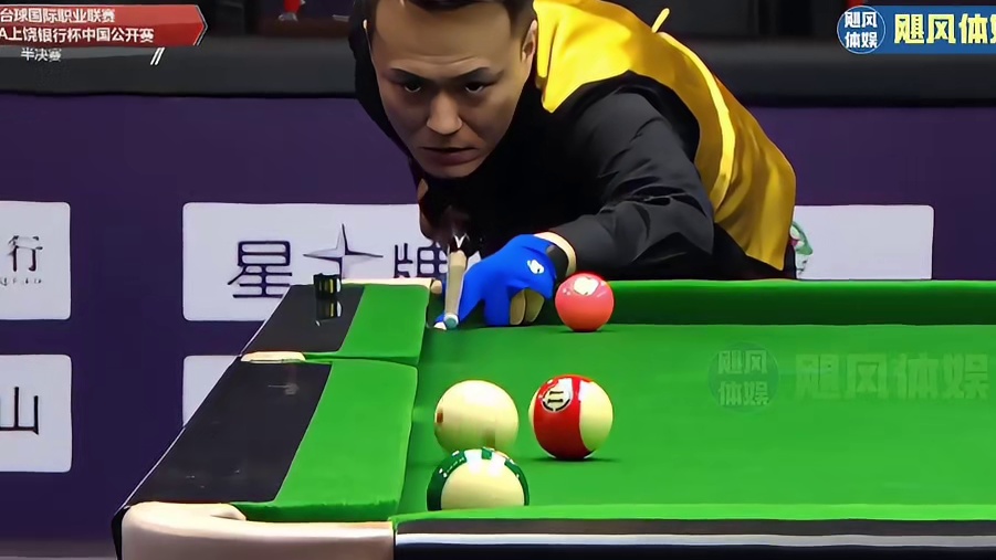 楚秉杰神来之笔，棒打师傅 #台球  #台球是一种生活 #楚秉杰