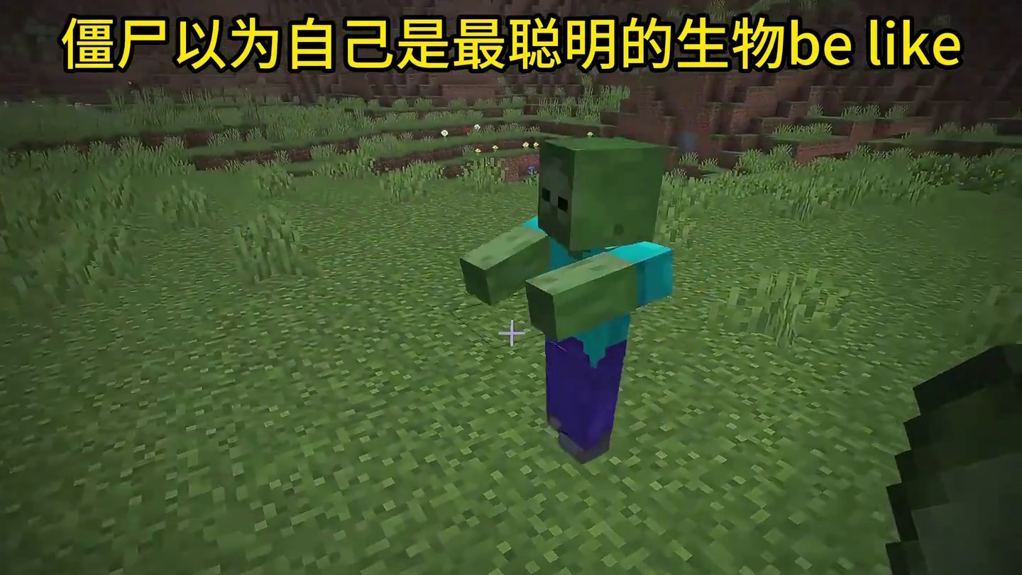 我的世界：僵尸以为自己是最聪明的生物be like#我的世界 #mc不灭 #mc