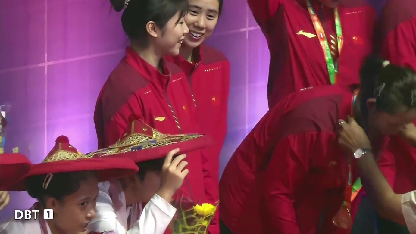 中国VS印尼世界青年混合团体锦标赛决赛-颁奖典礼