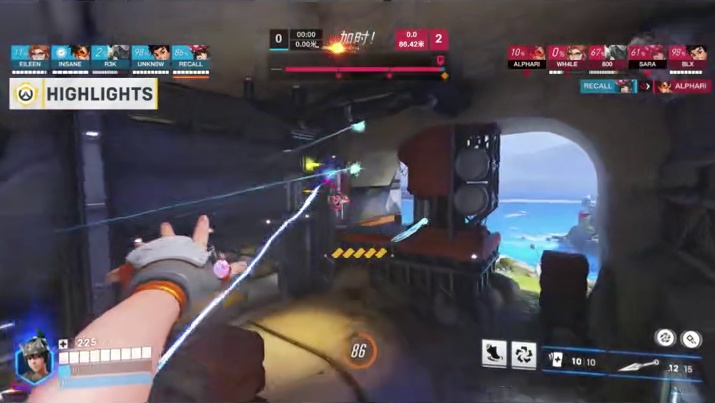 瞬身苦无 一击封神 RECALL#雾子 高光集锦#守望先锋 #守望先锋冠军系列赛 #OWCS #守望