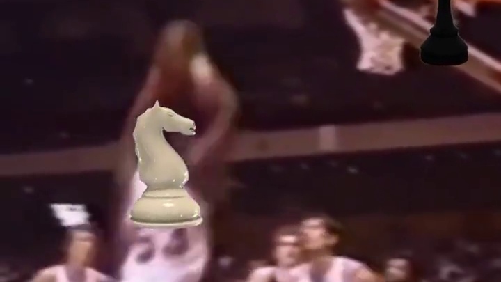 宋宇新棋盘暴扣：白马起跳篮筐炸裂 #国际象棋 #国际象棋苏苏 #苏羊国际象棋