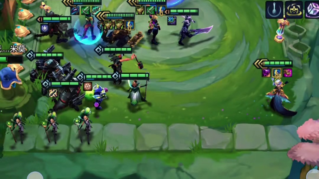 莫甘娜专精装：枯萎宝珠+战地机甲。