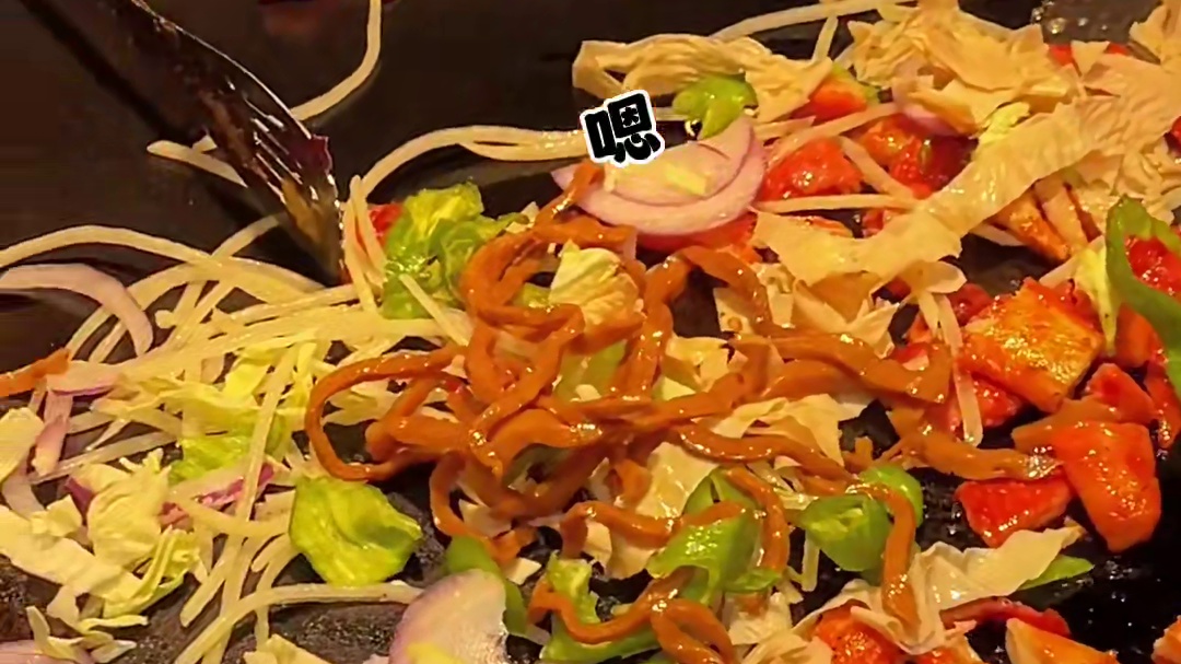 谁能拒绝阿姨的卡哇伊口袋馍呀！一口下去满满的料 太爽了！