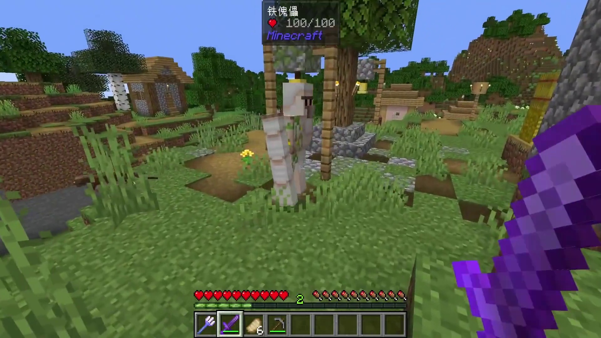 MC每升一级！就会获得随机神装？！如何生存下去？我的世界 #我的世界  #游戏  #MC  #游戏内