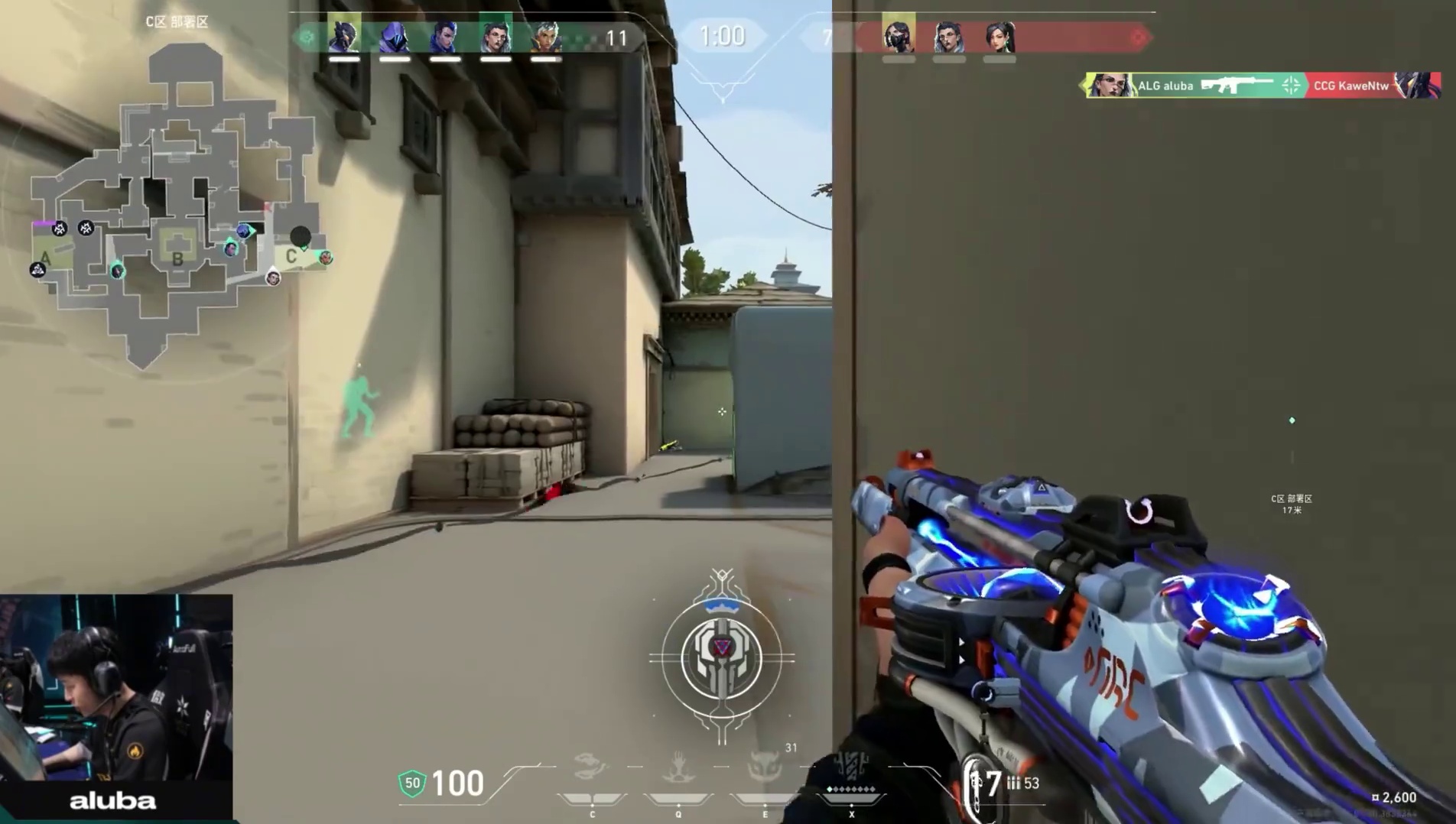 一枪双响扭转乾坤 zhe快如闪电瞬秒两人拿下力克千钧 | 2025 VCT CN晋升赛 小组赛 第二