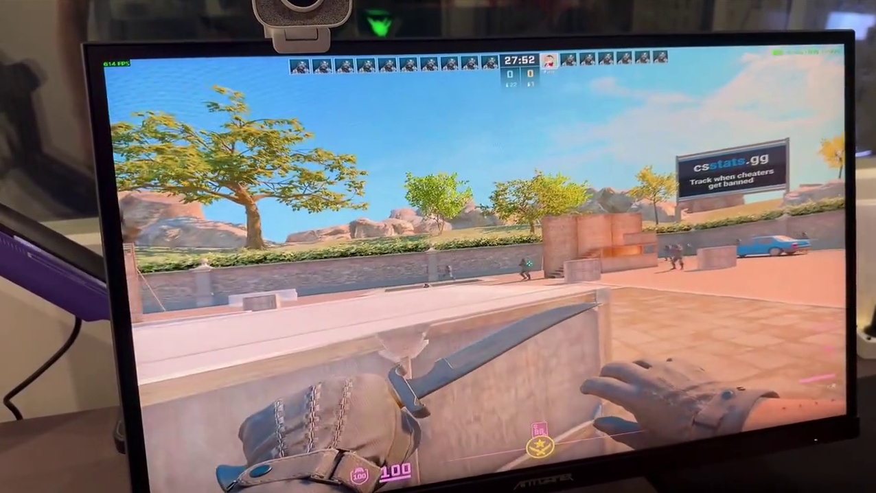 全球首款750hz电竞显示器