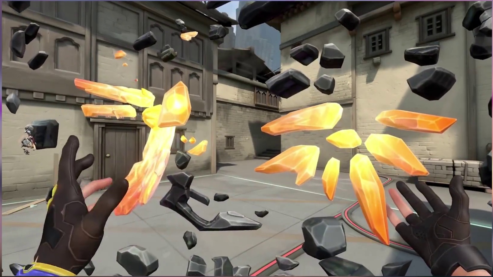 无畏契约新特效套装多弥尔的复仇分析来啦，刀皮为双刀。 #无畏契约 #无畏契约多弥尔的复仇  #太讷了