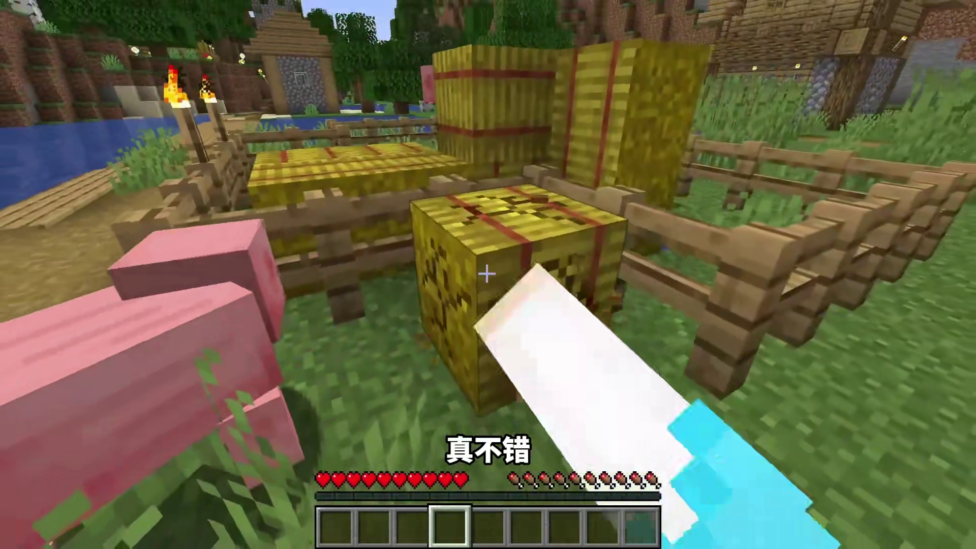 当你在MC里可以制作超级面包？！会发生什么？！我的世界 #我的世界  #游戏  #MC  #游戏内容