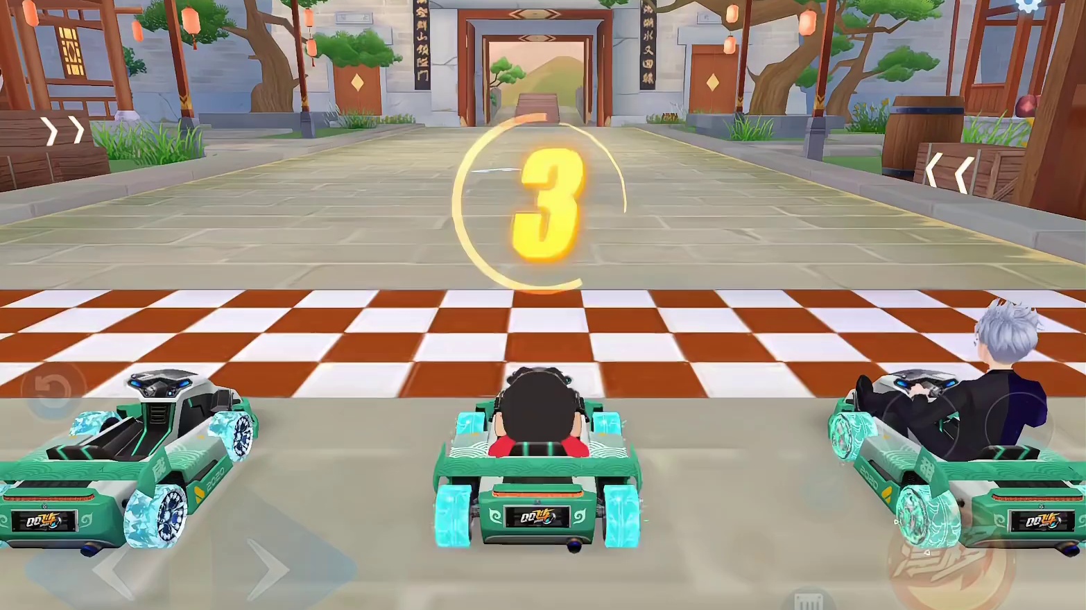 最考验卡气技巧之一的车，6人新手赛车比赛拿下第一 #QQ飞车手游 #QQ飞车湘遇湖南版本