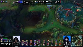 T1拿下電龍魂，iG眾人無力抵抗被團(tuán)滅，T1拿下賽點(diǎn)局