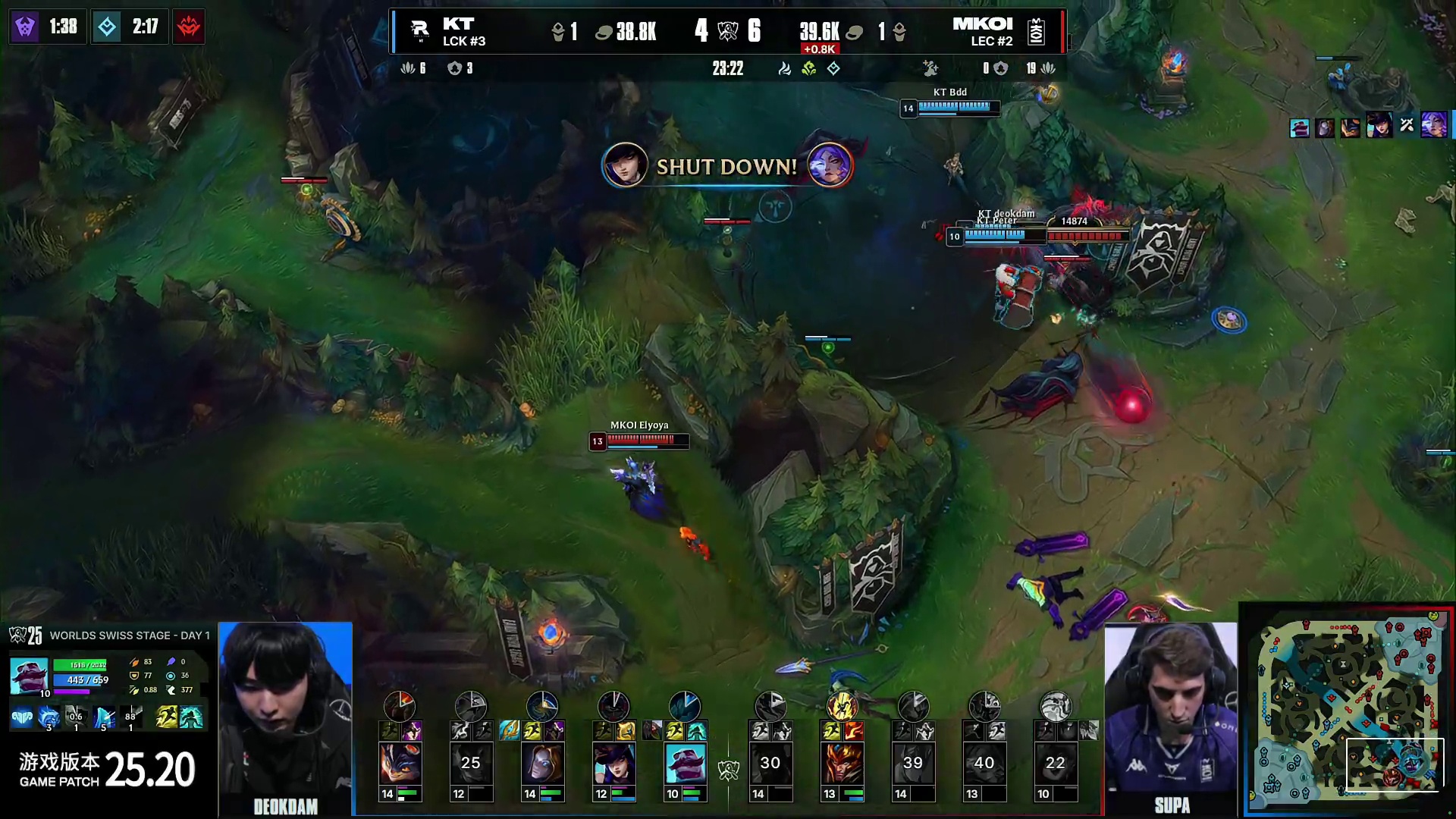 KT厄塔汗完美团，MKOI被打出1换4